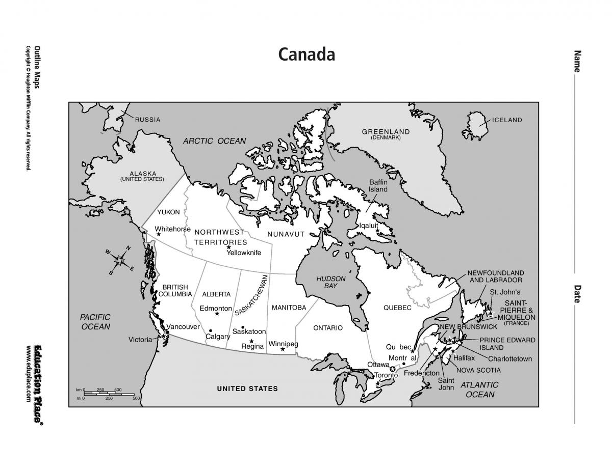 מפה של טורונטו ב קנדה