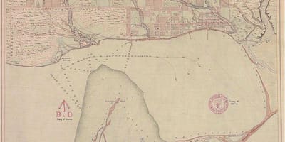 מפה של ארץ-יורק טורונטו 1787-1884