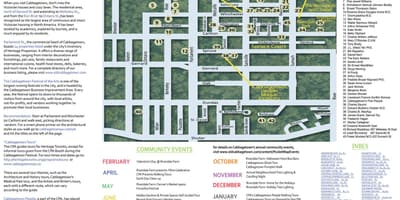 מפה של Cabbagetown אירועים טורונטו