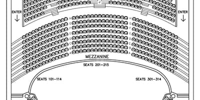 מפה של Elgin & Winter Garden Theatre