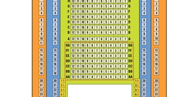 מפה של Harbourfront Centre תיאטרון
