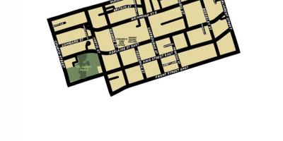 מפה של השכונה, העיר העתיקה טורונטו