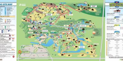 מפת גן החיות של טורונטו